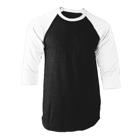 Black / White ¾ Sleeve Jerseys