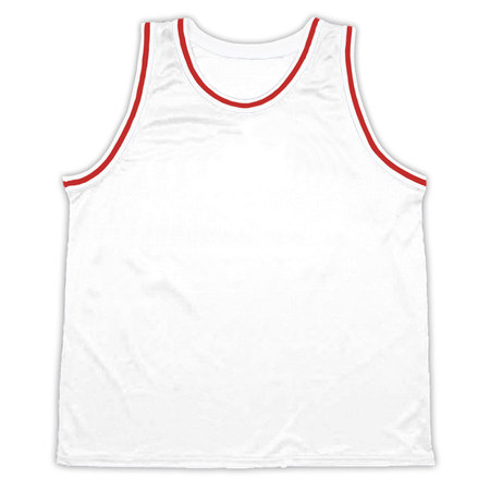 White / Red Basketball Jerseys