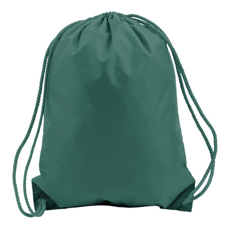 Forest Green Drawstring Bags
