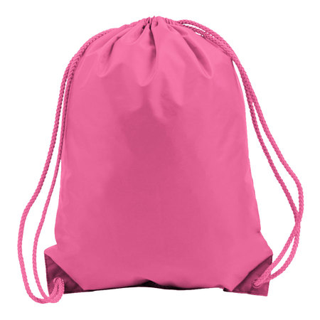 Hot Pink Drawstring Bags