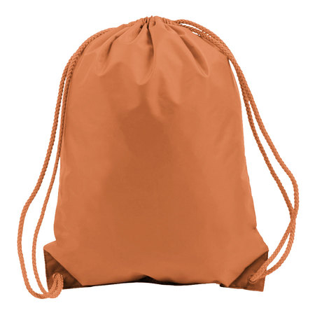 Orange Drawstring Bags