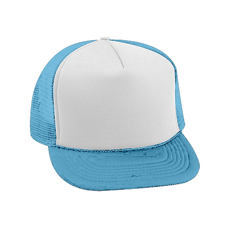 White / Baby Blue Trucker Hats